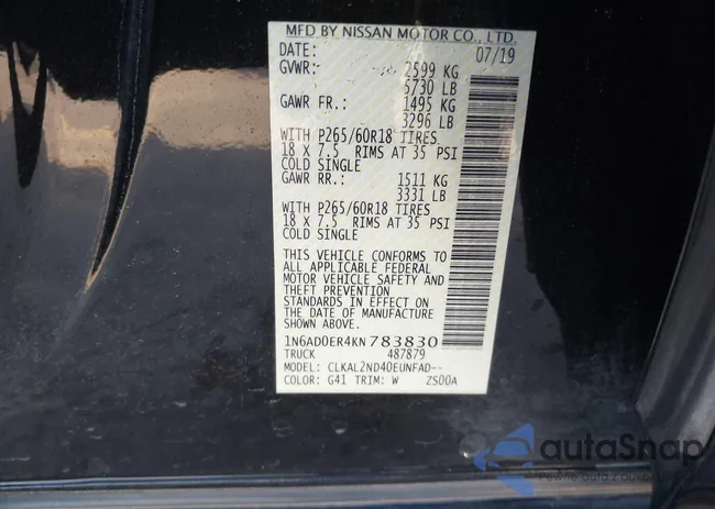 4T1BK3DB3CU458477: 43519670