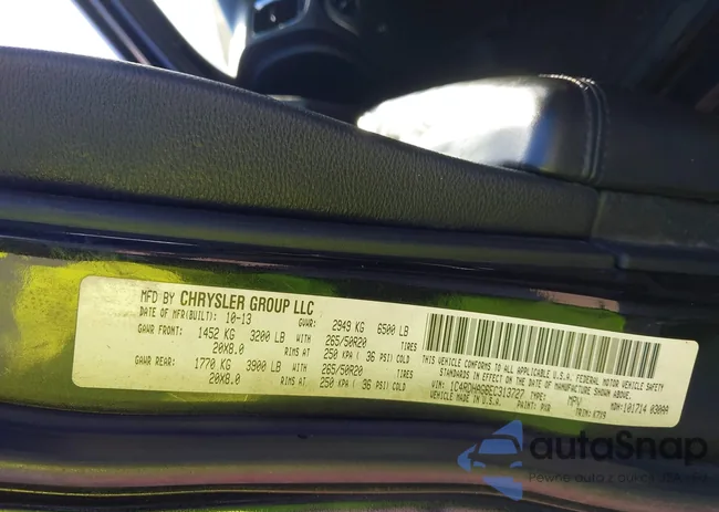 1C4RDHAG6EC313727: 43519980