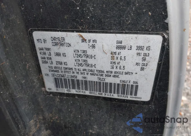 1B7KC23W6TJ110450: 43519173