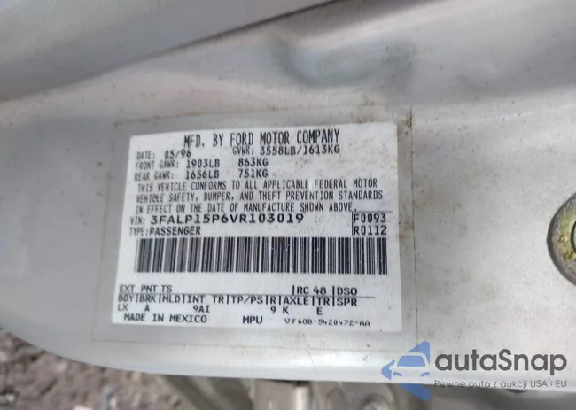 3FALP15P6VR103019: 43519225