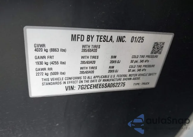 7G2CEHEE6SA062275: 43520526