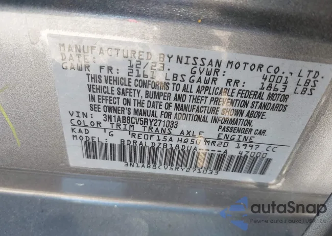 3N1AB8CV5RY271033: 43520153