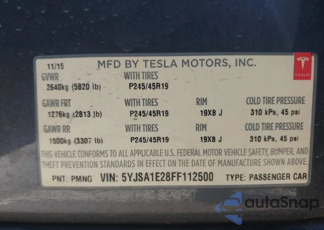 5YJSA1E28FF112500: 43521436