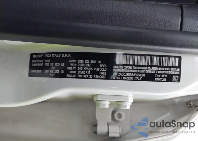 ZACCJBBB5JPG84608: 43521574