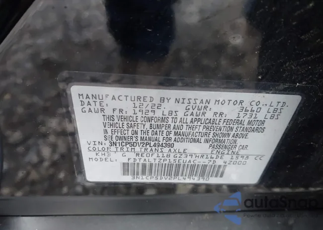 3N1CP5DV2PL494390: 43521963