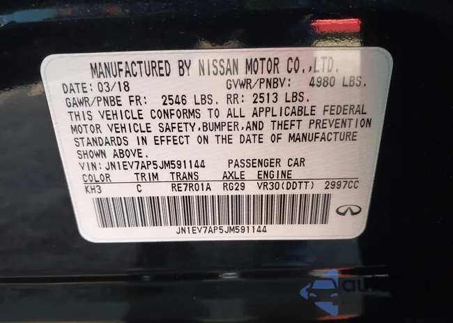 JN1EV7AP5JM591144: 43521038