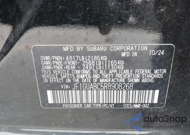 JF1GUABC5R8908268: 43521074