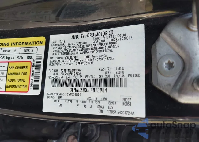 3LN6L2JK0ER813984: 43521133