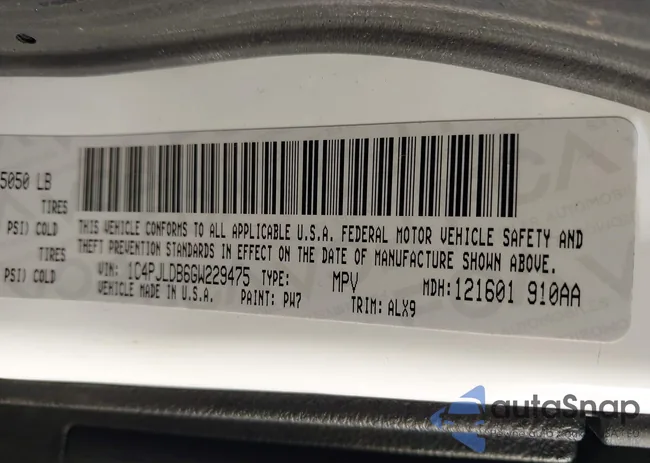 1C4PJLDB6GW229475: 43521318