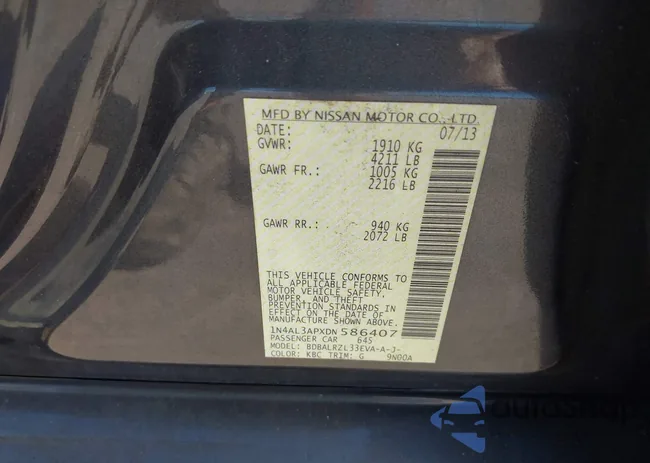 1N4AL3APXDN586407: 43522802