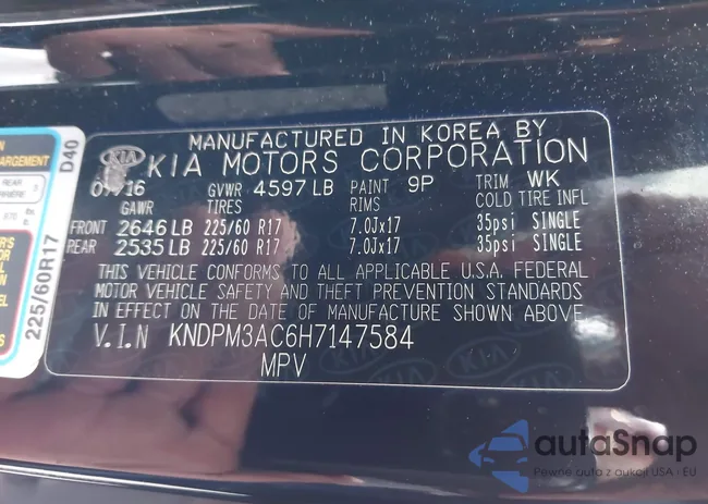 KNDPM3AC6H7147584: 43522032