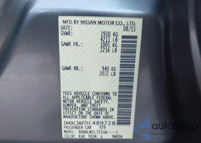 1N4AL3AP7FC489728: 43522178