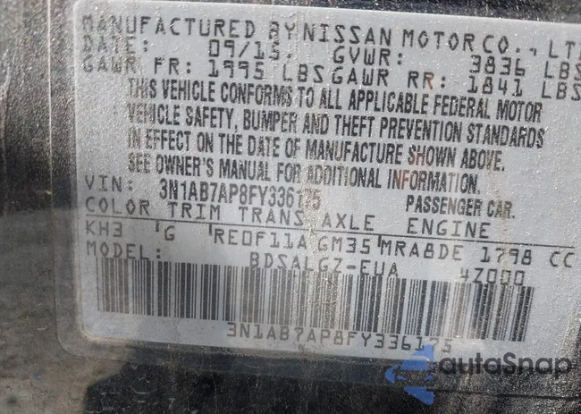 3N1AB7AP8FY336175: 43523556