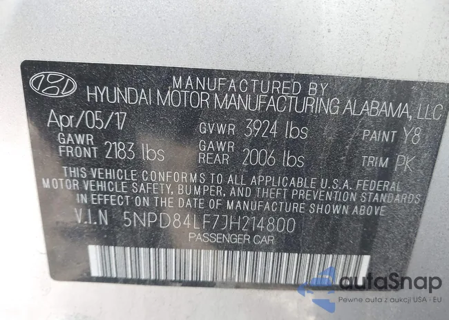 5NPD84LF7JH214800: 43523742