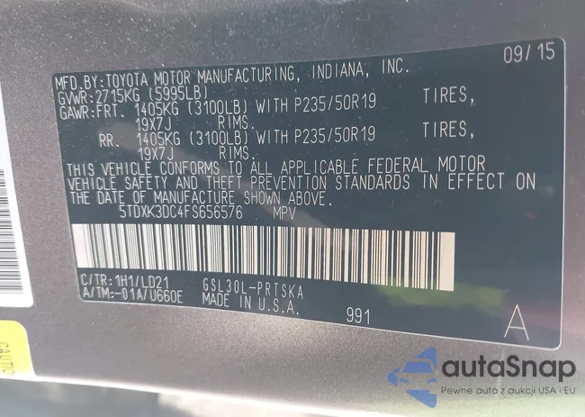 5TDXK3DC4FS656576: 43523819