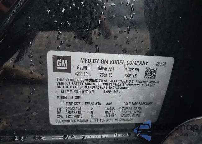 KL4MMDSL0LB125975: 43523027