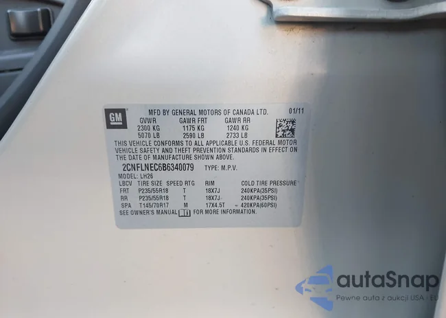 2CNFLNEC6B6340079: 43523390