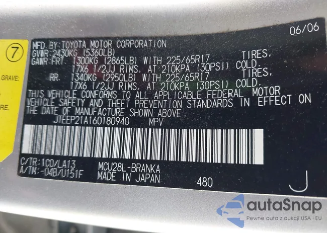 JTEEP21A160180940: 43524565