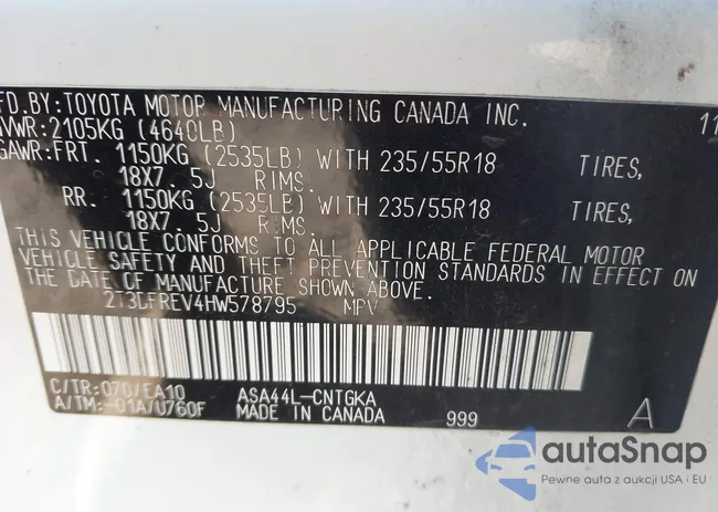 2T3DFREV4HW578795: 43524096