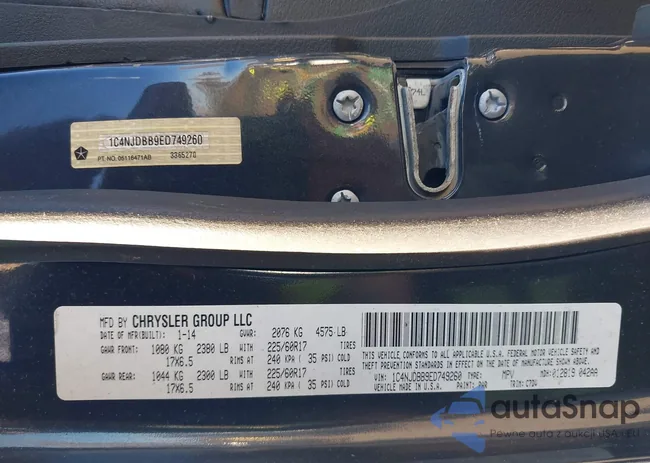 1C4NJDBB9ED749260: 43524178