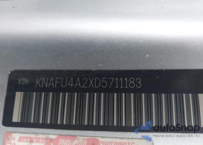 KNAFU4A2XD5711183: 43525540