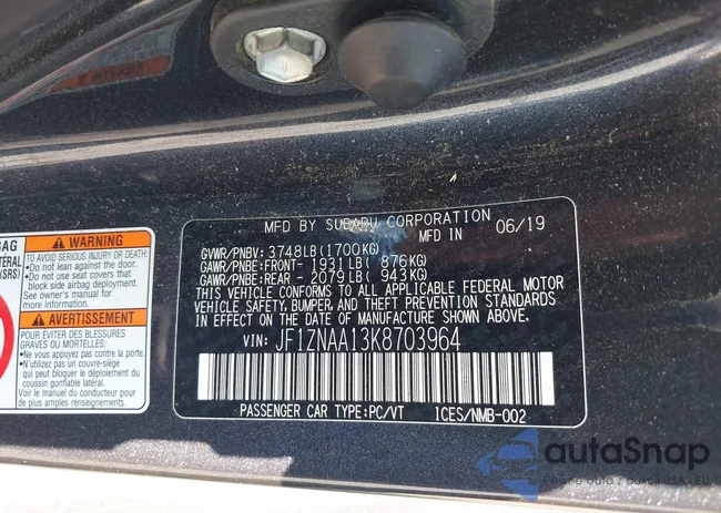 JF1ZNAA13K8703964: 43525708