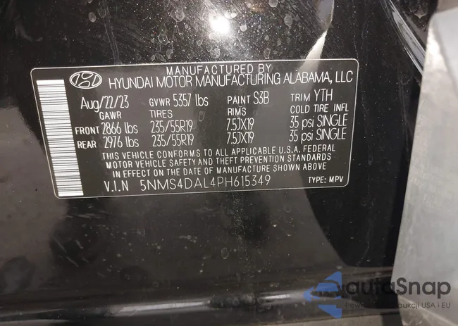 5NMS4DAL4PH615349: 43525971