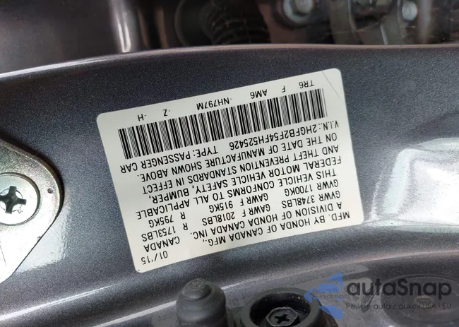 2HGFB2F54FH525426: 43524997