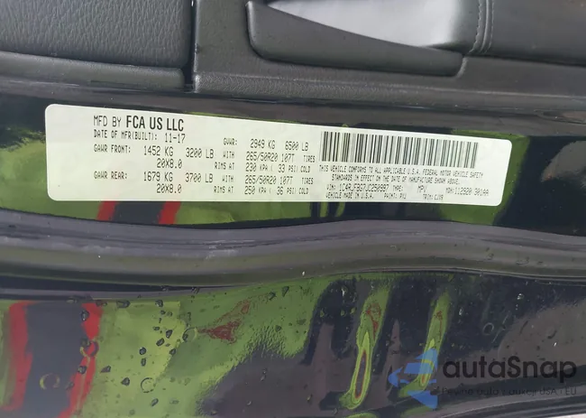 1C4RJFBG7JC250997: 43525317