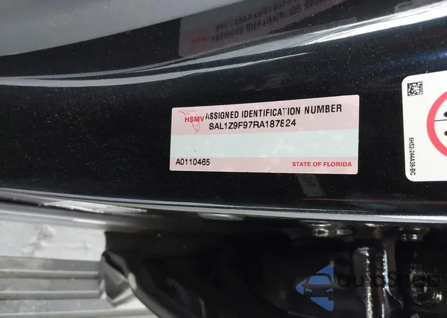 SAL1Z9F97RA187824: 43525380