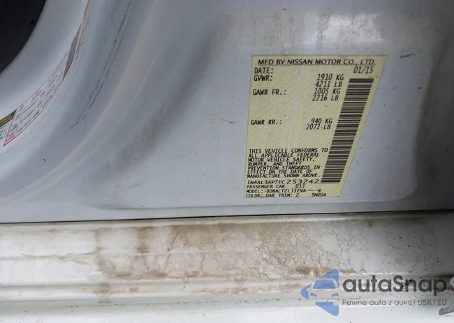 1N4AL3AP7FC253242: 43526482