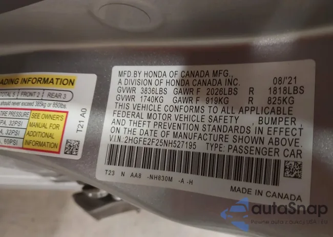 2HGFE2F25NH527195: 43526568