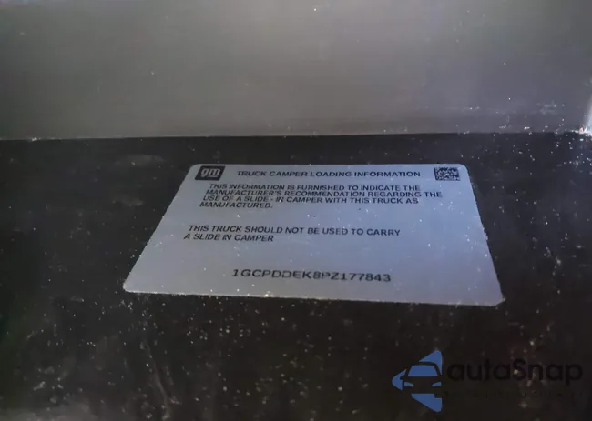 1GCPDDEK8PZ177843: 43526737