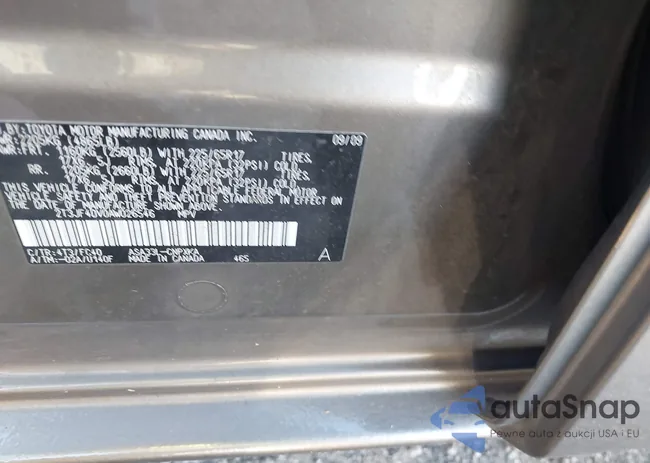 2T3JF4DV0AW026546: 43526084