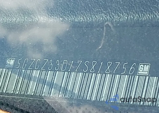 5GZCZ33D17S818756: 43526133