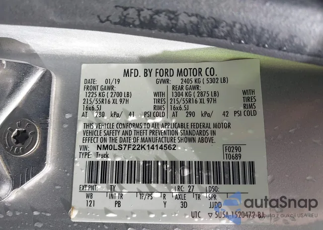 NM0LS7F22K1414562: 43526271