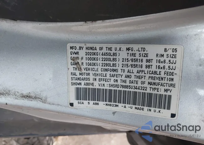 SHSRD78885U344322: 43526320