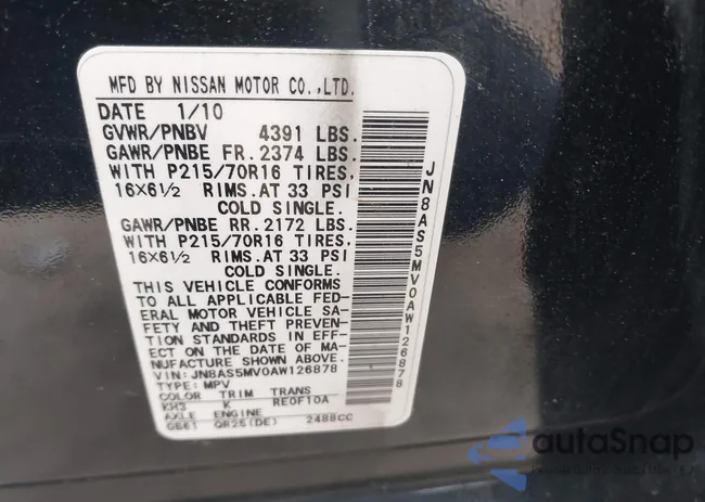 JN8AS5MV0AW126878: 43527592