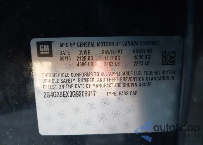 2G4G35EX0G9208917: 43527612