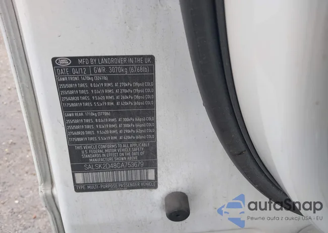 SALSK2D48CA753679: 43527724