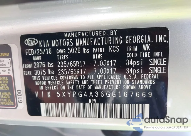 5XYPG4A36GG167669: 43527881