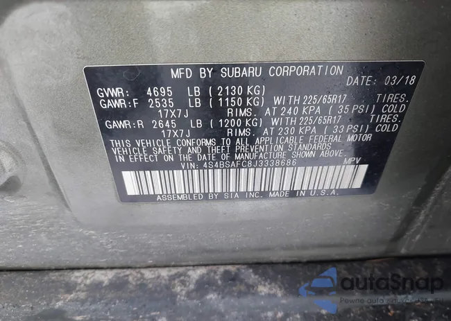 4S4BSAFC8J3338686: 43527121