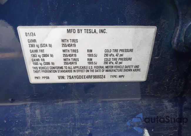 7SAYGDEE4RF988024: 43527173