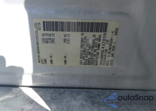 1N4AA6AP3GC437859: 43527183