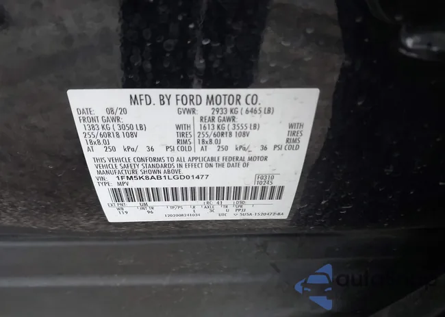 1FM5K8AB1LGD01477: 43528548