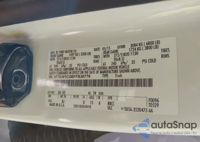 1FTEW1CG8FFB38779: 43528993