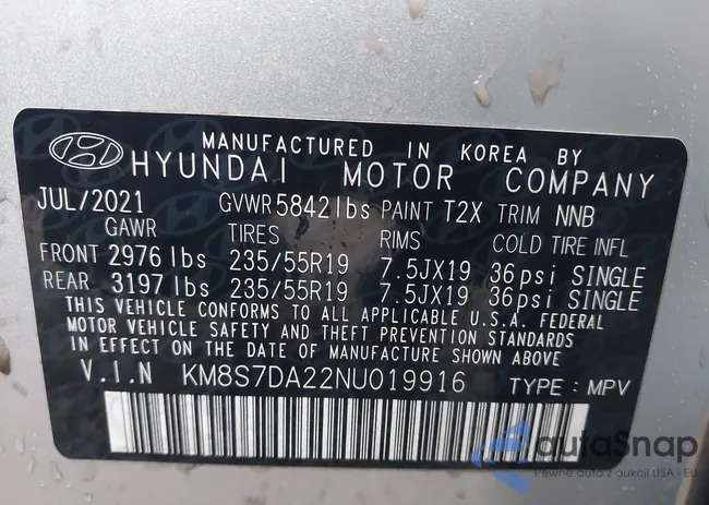 KM8S7DA22NU019916: 43528313