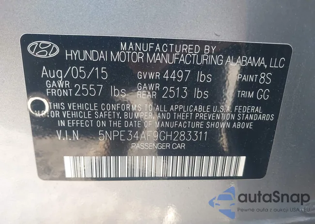 5NPE34AF9GH283311: 43529425