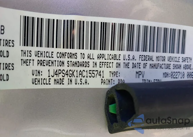 1J4PS4GK1AC155741: 43529546