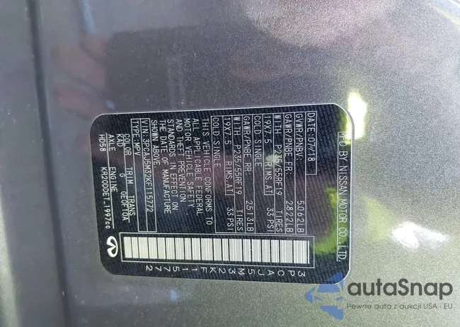 3PCAJ5M32KF115772: 43529277